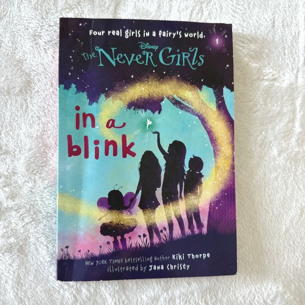 Disney Never Girls Book Lot Kiki Thorpe 1 2 3 4 9 Chapter Books‎ Paperback
